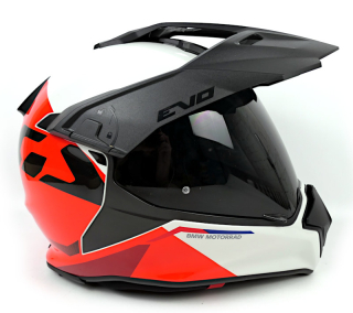 Enduro helma BMW GS Carbon EVO Qattara + čiré plexi, vel: XL