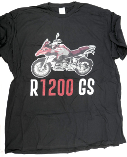 NOVÉ Pánské bavlněné tričko R1200 GS, vel: 3XL