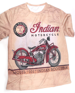 NOVÉ Pánské tričko Indian Motorcycle, vel: 3XL