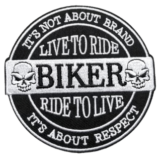 NOVÁ Nášivka BIKER