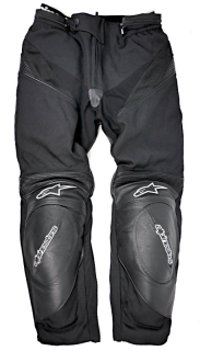 Pánské polokožené kalhoty ALPINESTARS A-10, vel: 46/S