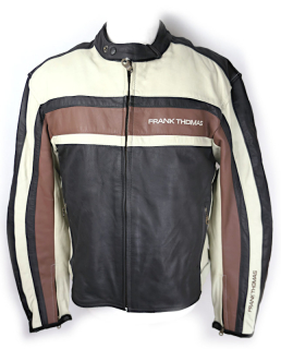 Kožená bunda FRANK THOMAS Cafe Racer, vel: M,XXL-5XL