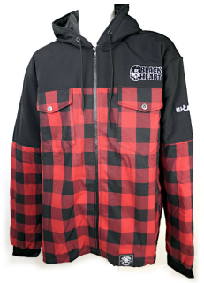 Nová pánská softshellová moto bunda W-TEC Black Heart Rozzer – vel. 5XL