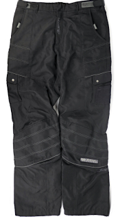 Pánské moto kalhoty IXON Sniper, černé - vel. 3XL