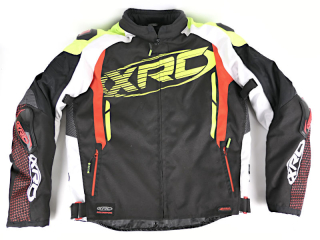 Zánovní moto bunda XRC Haderg WTP, černá - vel. 50 (M)