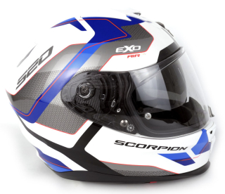 Integrální helma Scorpion EXO-520 EVO Air Elan, modrá/bílá - vel. M