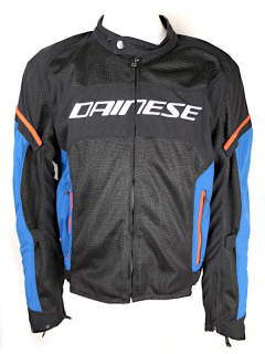 Pánská letní bunda Dainese Air Frame, černo-modrá - vel. 54 (L)