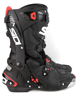 Sportovní moto boty Sidi Rex, černo/bílo/červené - vel. 46
