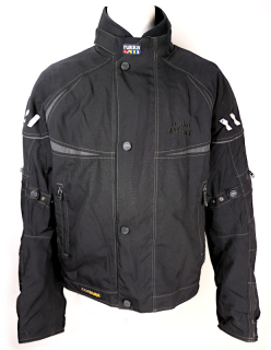 Pánská textilní moto bunda Rukka Cordura, černá - vel. 52 (L)