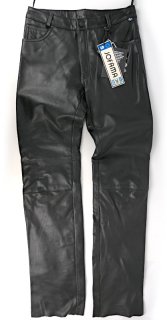 NOVÉ Pánské kožené kalhoty Jofama Jeans z kozí kůže - vel. 48 (S)
