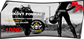Dárkový poukaz v hodnotě 1 000 Kč
