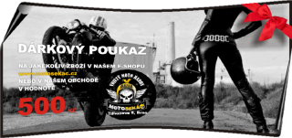 Dárkový poukaz v hodnotě 500 Kč